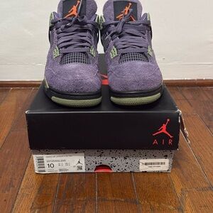 Jordan 4 canyon purple
